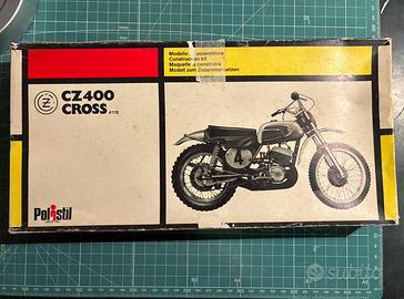 Kit 1/12 Polistil moto Cz 400 cross