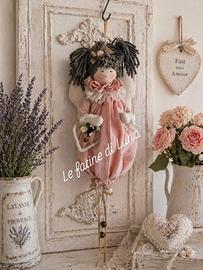 👼 Angelo artigianale shabby chic – dolcezza fatta