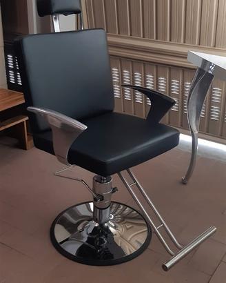 postazione trucco + poltrona barbiere