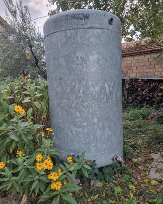 cisterna per raccolta acqua 
