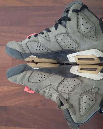 Jordan 6 Olive x Travis Scott 