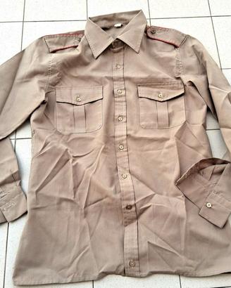 Camicia kaki ex CC anni '70 originale mai usata
