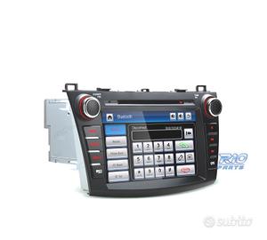 RADIO GPS ANDROID 8 PER MAZDA 3 CON CANBUS E COMAN