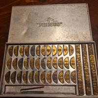 Timbri anni 20/30 ottone