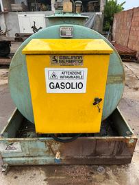 Cisterna Gasolio 2400lt