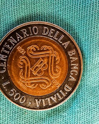 500 lire Centenario