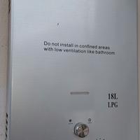 scaldabagno a gas 18 l