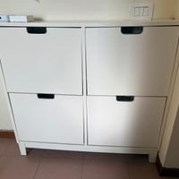 Scarpiera ikea 4 scompartimenti