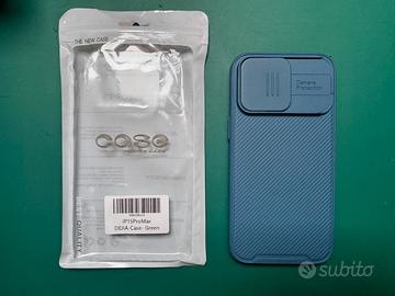 Cover iPhone 15 Pro Max con protezione camera