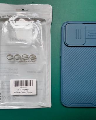 Cover iPhone 15 Pro Max con protezione camera