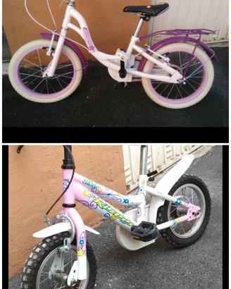 Bicicletta bambina 16 pollici o 12 pollici