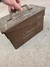 porta munizioni vintage