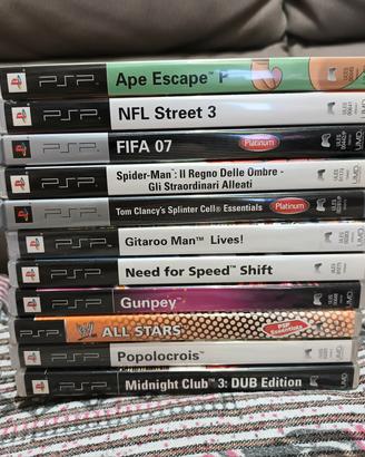 videogiochi ps portable  singoli e lotti psp