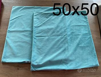 Vari set Federe cuscini 50x50 a 38x38