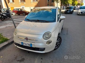 fiat 500 bianco perla