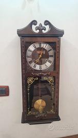 Orologio a pendolo da parete legno