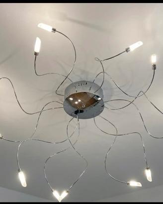 Lampadario moderno a 12 bracci