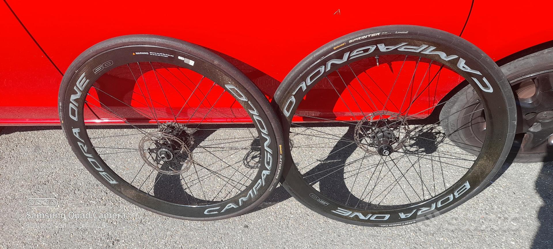 Campagnolo Bora Ultra Cerchi Profilo Alto Usati Campagnolo Set Di