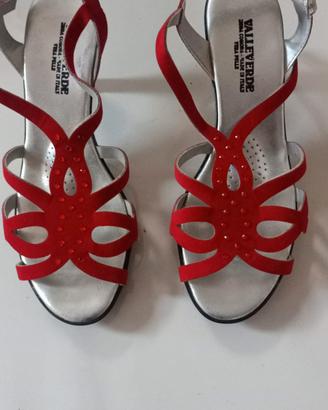 Sandali Valleverde in pelle