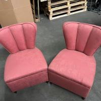 Coppia di poltroncine vintage