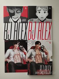 Manhwa  Boys Love  BJ Alex Box 1 Vol 1-2+Cartolina