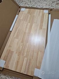 Piano tavolo in legno di caucciù Flexispot  160x80