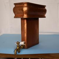 Vasca per acqua in rame