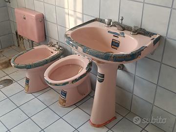 Sanitari  bagno  rosa Richard  Ginori - nuovi