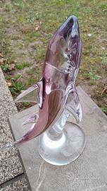 Delfino in vetro di murano