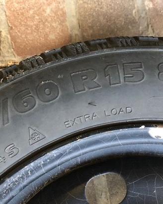 Rote antineve 185/60/r 15/88 T per FORD Fiesta ecc