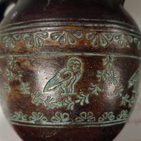 Pregevole anfora greca in bronzo