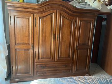 Camera matrimoniale in legno massello