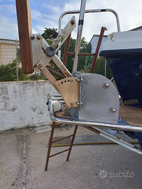 Prolunga barra e supporto basculante fuoribordo