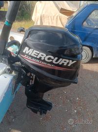 Barca da pesca con motore 