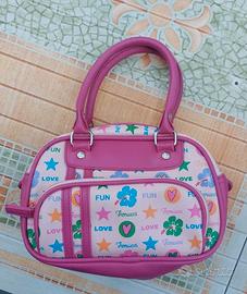 Borsa a Mano Fiorucci Rosa e Fucsia🌸