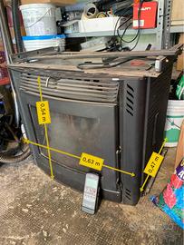 Inserto a pellet per camino