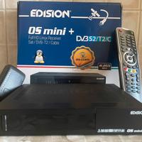 Decoder Edision OS Mini + Full HD Linux