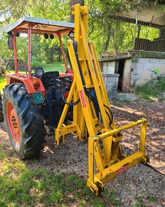 forchino telescopico per trattore 