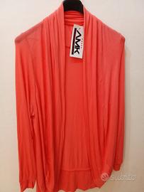cardigan/coprispalle color corale