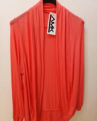 cardigan/coprispalle color corale