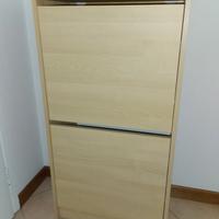 SCARPIERA A 2 SCOMPARTI SALVASPAZIO  EFFETTO ROVE