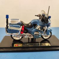 Modellino Moto Polizia BWM Burago