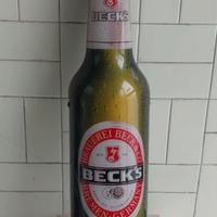 Lampada birra Beck’s luminosa