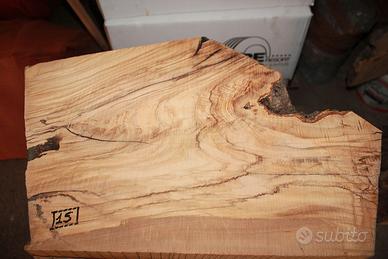 Legno di Olivo/Ulivo e Noce (Resin Epoxy)