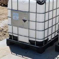 CISTERNA SERBATOIO 1000L PEDANA PLASTICA/ALLUMINIO