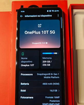 Oneplus 10T 16gb RAM 256 gb