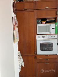 CUCINA Colonna Frigo+Colonna Forno+2 Pensili
