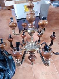 Lampadario antico primi anni 50 prezzo irrisorio 