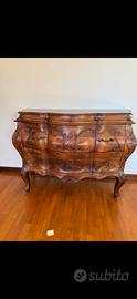 Credenza/comò in legno massello stile classico