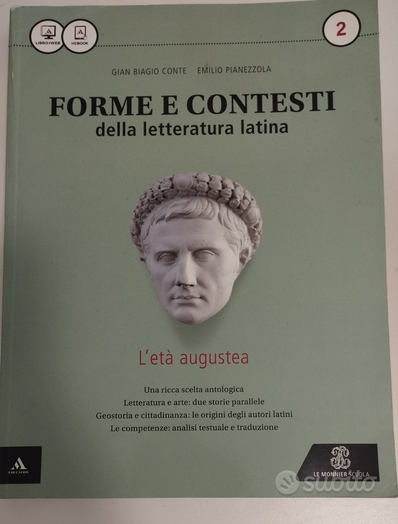 FORME E CONTESTI della letteratura latina 2 - Libri e Riviste In vendita a  Massa-Carrara